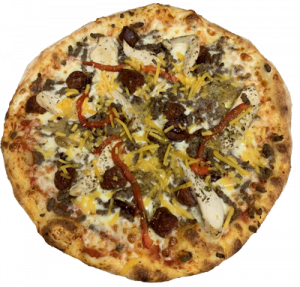 Pizza bolognaise